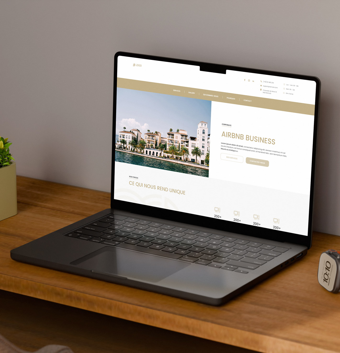 onepage wordpress secteur voyage